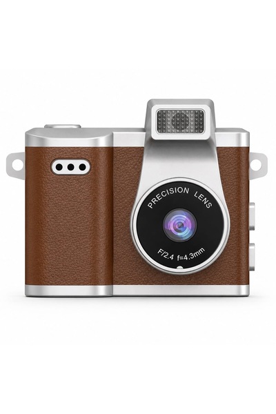 CEPAKS Retro Mini Dijital Kamera 1.44'' LCD Ekranlı Fotoğraf ve Video Kameras...