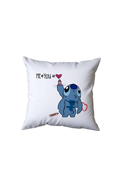 Beramussa Me and You Heart Written Stitch Pillow, Gift