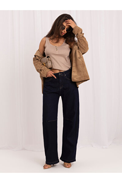 Italy Moda Blugi Dama, ITALY MODA, Bumbac, Bleumarin, model IR-SP-K988.13