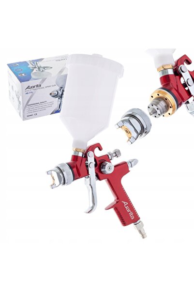 AUARİTA Pistol de vopsit RED HVLP 1.7mm AB-17 Rezervor 600ml