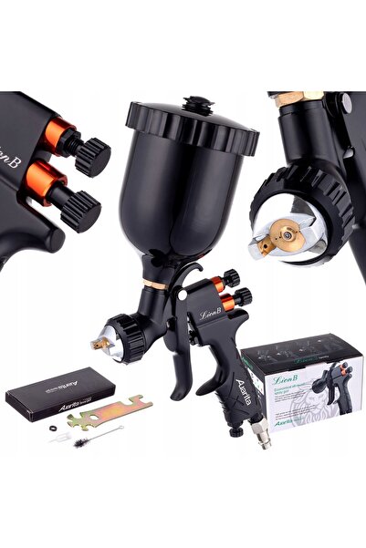 AUARİTA Pistol de vopsit 1,7mm Duză LVMP LION B pentru vopsire 600ml