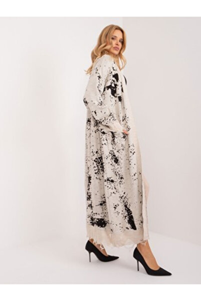 BADU Cardigan Dama, BADU, Acril, Maneca lunga, Bej deschis, model BA-SW-14105.27