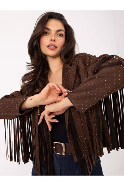 Italy Moda Jacheta Dama, ITALY MODA, Poliester, Maneca lunga, Maro, model IT-...