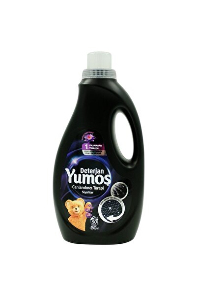 YUMOSH STORE Течен перилен препарат, Юмос, 2.5 л, за черни дрехи, 50 изпирания