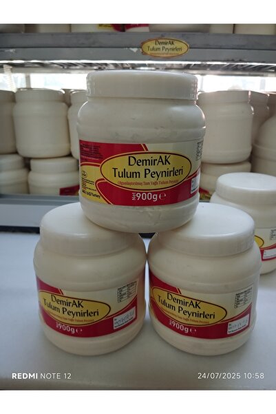 Demirak 3 adet 1 kg Erzincan Tulum Peyniri