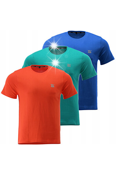 yato Tricou bărbătesc basic, set 3 bucăți, bumbac 180g/m2, mărimea XL.