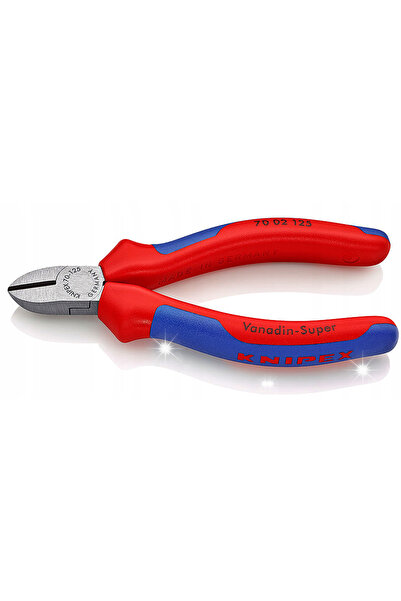 Knipex Clești tăietori laterali 125mm, placat cu aliaj 70 02 125