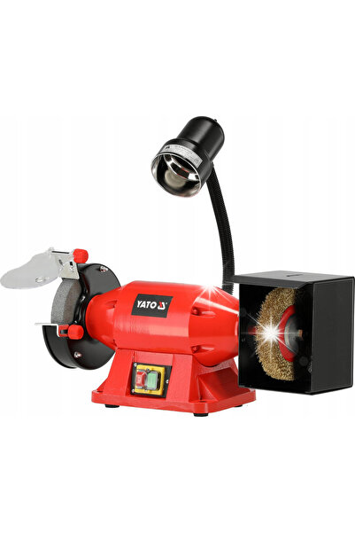 yato Polizor de masă cu două discuri pentru ascuțire 520W 150x32mm dublă
