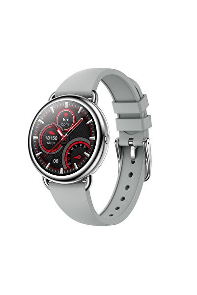 BeMineCollection Smartwatch Bemi COSMO BT 240x240px Pulsometru Argintiu 1.3″ ...