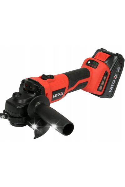 yato Polizor unghiular 125mm reglabil prin cablu 18V 2x4Ah