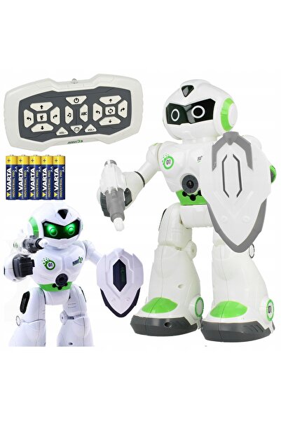 Stator ROBOT TELECOMANDAT CU GESTURI AL MÂNĂRIE, Muzică, Dans, Lumini +5x Bat...