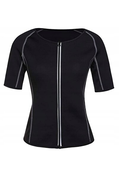 Fit4Med Tricou sport de antrenament pentru femei, din neopren, pentru alergar...
