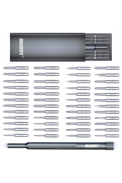 Jakemy Set de biți imbus, torx, pentalobă și șurubelniță JM-8169