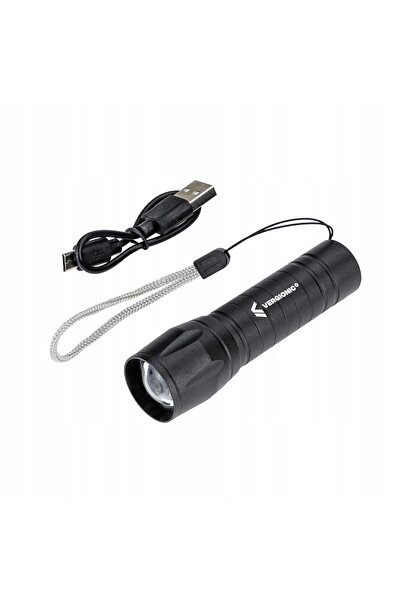 Vergionic Lanterna tactică LED puternică din aluminiu
