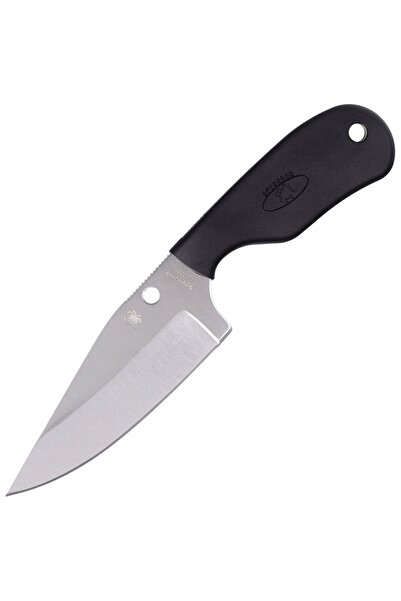 Spyderco Cuțit Subway Bowie Black FRN, Satin Plain LC200N de Fred Perrin