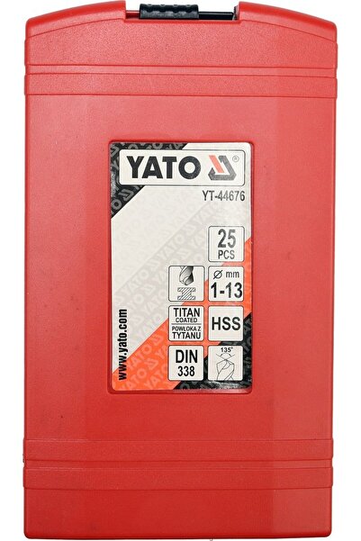 yato Burghie pentru metal din titan 1-13mm Set YT-44676 25 buc.