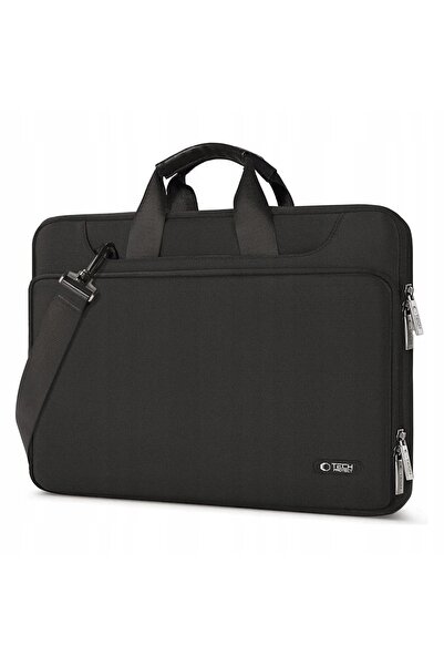 Tech-Protect Geantă de laptop 13-14 inch, neagră, impermeabilă