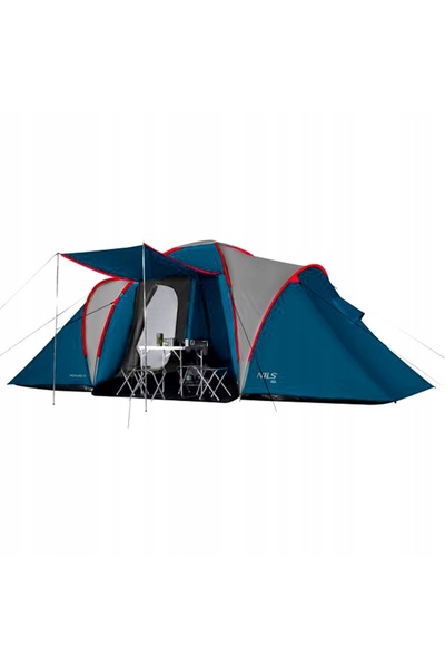 NILS CAMP Cort de camping turistic pentru 4 persoane, impermeabil, cu filtru ...