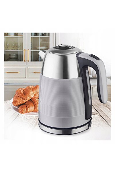 Maestro Fierbător electric MR-051 2200 W 1,7 l argintiu/gri