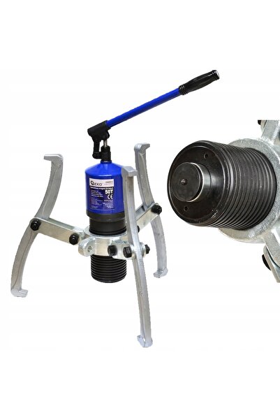 GEKO Extractor hidraulic pentru rulmenți 50T Extractoare pentru butuci de roț...