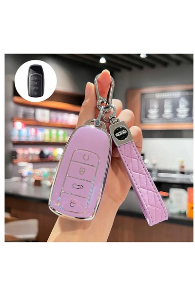 Erkentmed Husă roz pentru cheie, pentru Chery Jaecoo J7 7 J8 Omoda 5