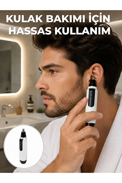 Epilons Hassas 3d Bıçaklı Kulak Ve Burun Tıraş Makinesi Yeni Nesil