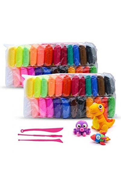 Duravel Modelling Clay Set, 48 Pcs with Sculpting Tools for Kids, Creative Ar...