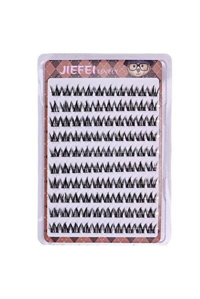 Choice Model1 Thick Natural Curling Glue-Free Self-Adhesive False Eyelashes W...