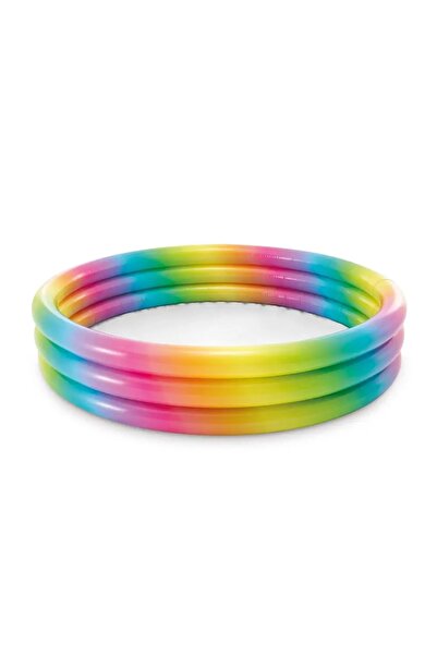 Intex Piscină gonflabilă pentru copii RAINBOW Ø147x33 cm
