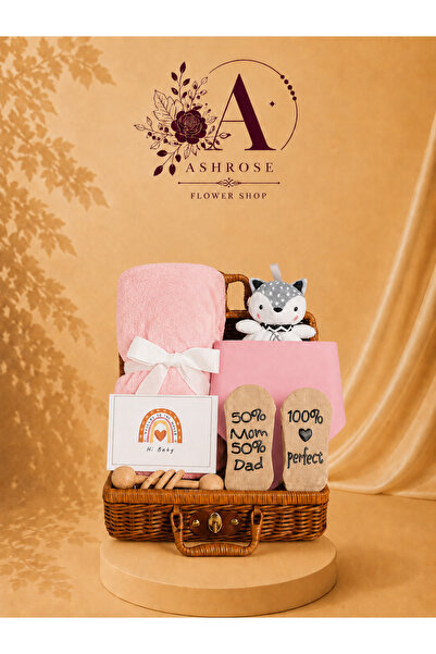 Nobrand Luxury Baby girl Gift Basket