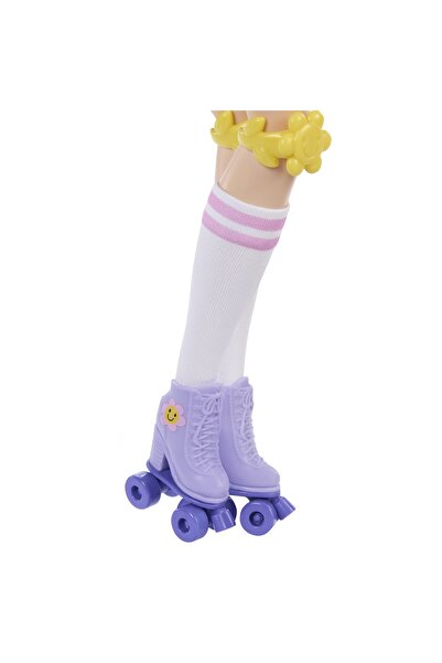Barbie LALKA DREAM BESTIES Păpușa fashion Renee pe patine cu rotile