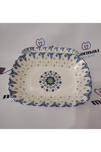 Güral PORSELEN YEŞİM 6 ADET 17 CM (KÜÇÜK) KAHVALTILIK, MEZE, ÇEREZLİK KAYIK T...