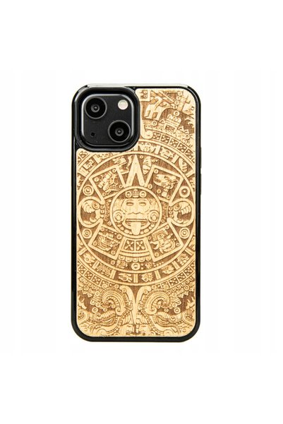 BewooDesign Husă Bewood pentru iPhone 13 Mini AZTEC CALENDAR ANIEGRE