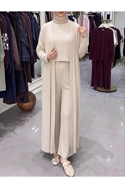 ÜÇLÜ ABAYA TAKIM