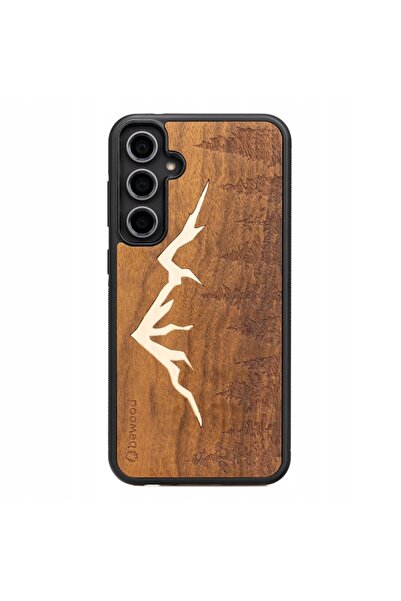 BewooDesign Husă din lemn Bewood pentru Samsung Galaxy S23 FE GÓRY IMBUIA