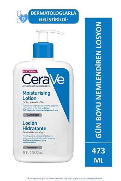 CeraVe Nemlendirici Losyon Kuru Ciltler Seramid ve Hyalüronik Asit İçerikli Y...