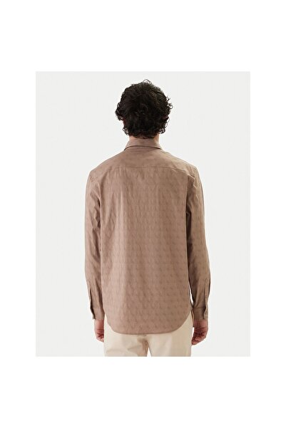 Guess Cămașă bărbătească M6GH18W1713 Gri