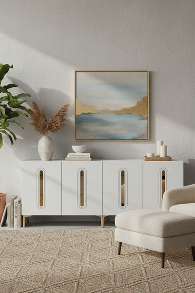 zetuna home KA1810BG KONSOL, ÇOK AMAÇLI DOLAP, KAHVE KÖŞESİ VE TV SEHPASI BEY...