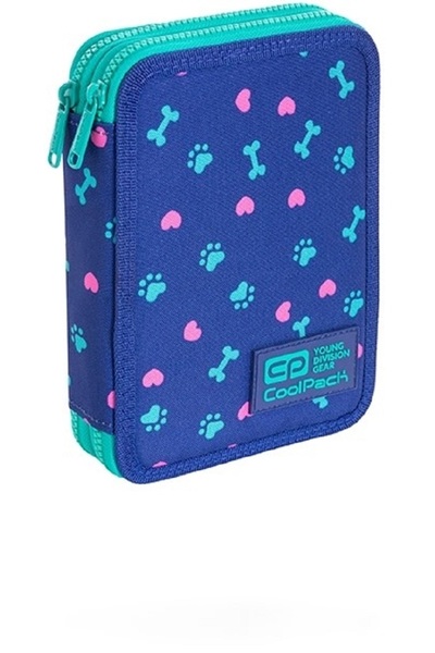 Cool Pack Penar echipat Jumper XL, 38 piese, 2 fermoare, Puppy Love, CoolPack