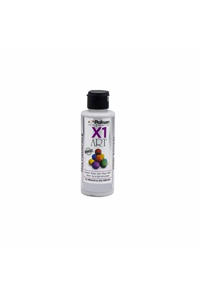 Polisan X1 Art Hobi Boyası 0093 Vernikli Gri 120 Ml