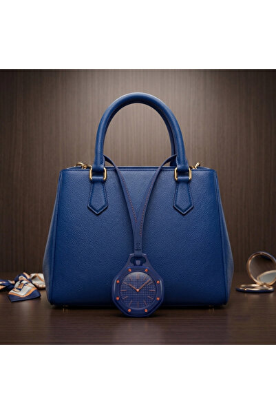 ALWAYS TEKNOLOJİ Vintage Hanging Bag Clock Stylishly Designed Bag Ornament De...