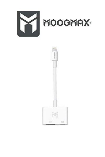 MOOGMAX Original Lightning To HDMI Digital AV Adapter White