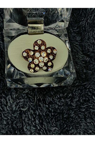 QF Bronze stone ring