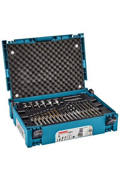 NO BRAND Set de burghie și biți MAKITA B-69478 (65 de piese)