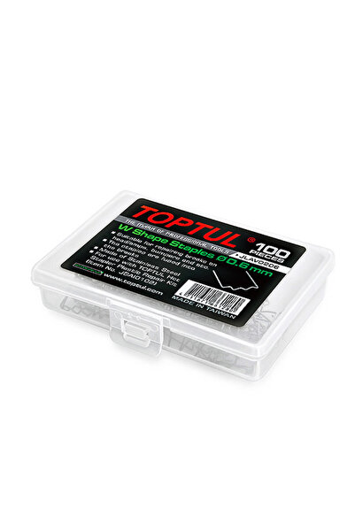 TOPTUL Repair staple Top Bottom Set W 0.8 for JGAI0102