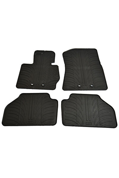 Gledring Ελαστικά πατάκια BMW X4 2014-, μαύρα, 4 τεμάχια.