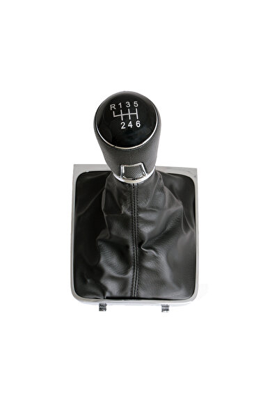 MTR Gear shift knob sleeve compatible with VW Passat B7 2011-2015 with 6 spee...
