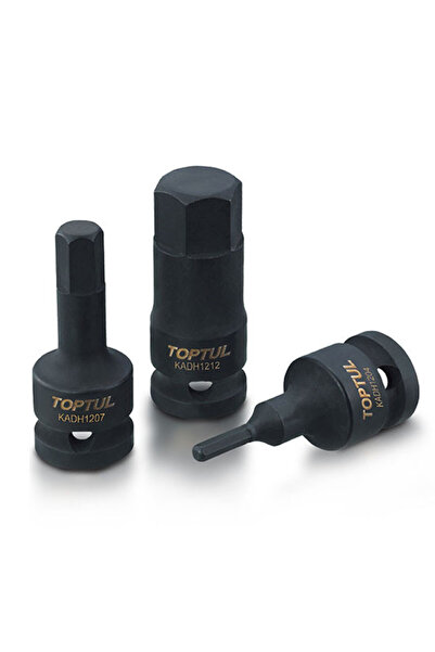 TOPTUL Tubular impact bit hexagon 1/2 9 mm