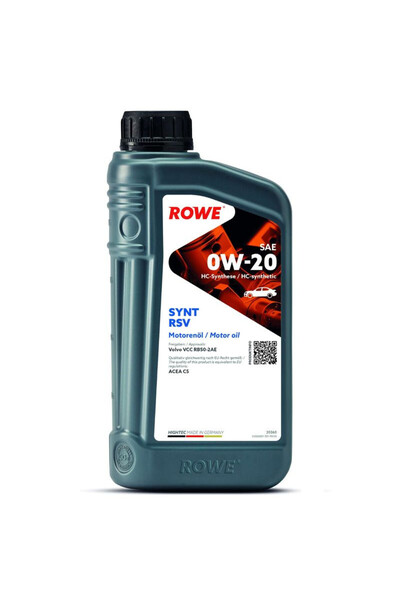 ROWE ХАЙТЕК СИНТ РСВ ТУРИНГ МОТОРНО МАСЛО SAE 0W20 1Л