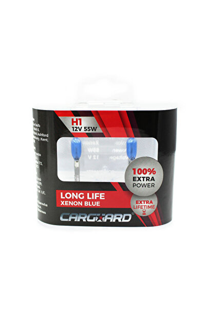 CarGuard Bec MTR H1 12V 55W + 50% intensitate Alb Xenon